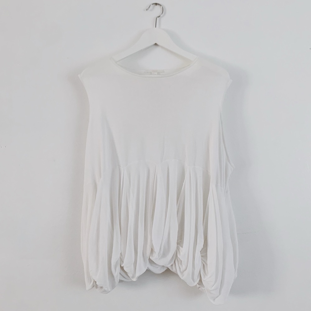 COS Ruffled Hem Shirt